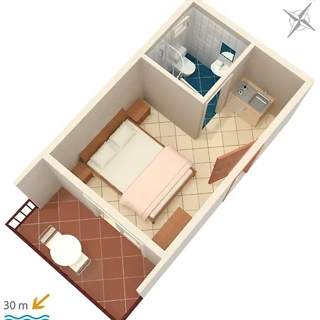 2746b شقة Duće
